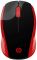 HP Mouse 200, WL, red