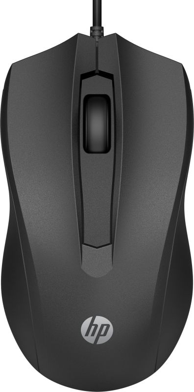 HP Mouse 100, USB-A, black