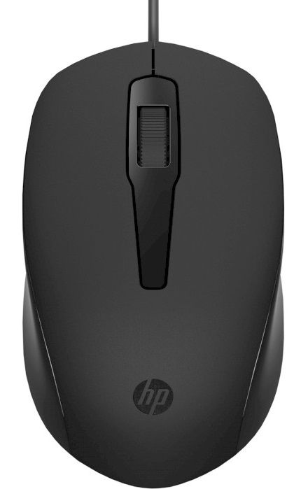 Мышь HP 150, USB-A, чёрный
