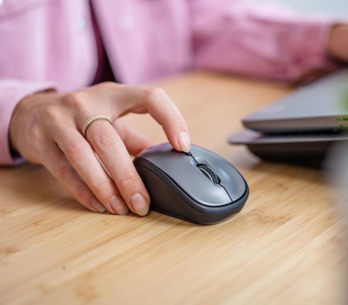 Миша Trust Yvi+ Silent ECO, WL, чорний