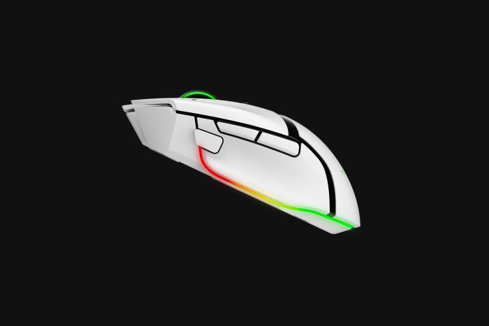 Razer Mouse Basilisk V3 Pro, RGB, USB-A/WL/BT, white