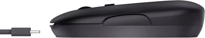 Мышь Trust Puck Rechargeable,  Ultra-Thin,  BT/WL,  Silent,  Чорний