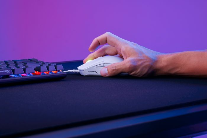 Мишь HyperX Pulsefire Haste 2, RGB, USB-A, USB, белый