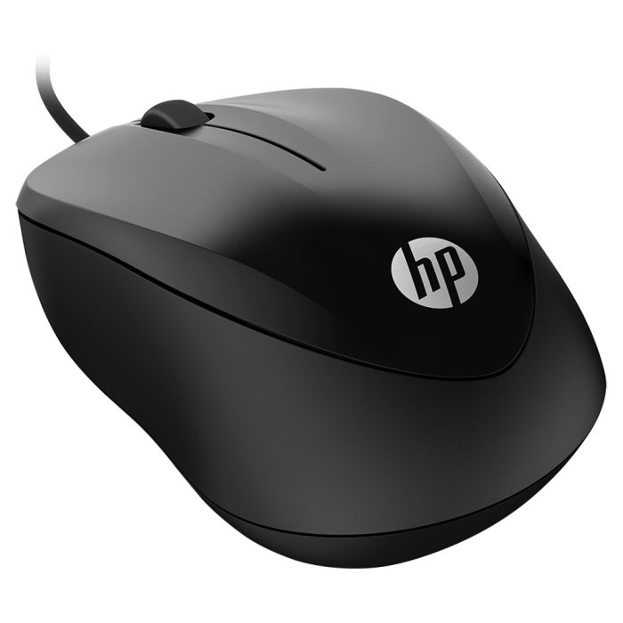 HP Mouse 1000, USB-A, black