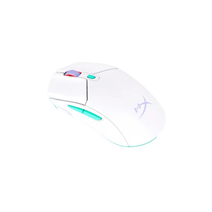 Мышь HyperX Pulsefire Haste 2 Core, RGB, WL/BT, белый