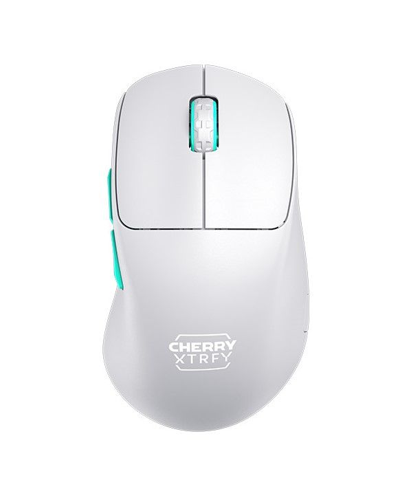 Mouse Cherry Xtrfy M64, WL/USB-A, RGB, білий