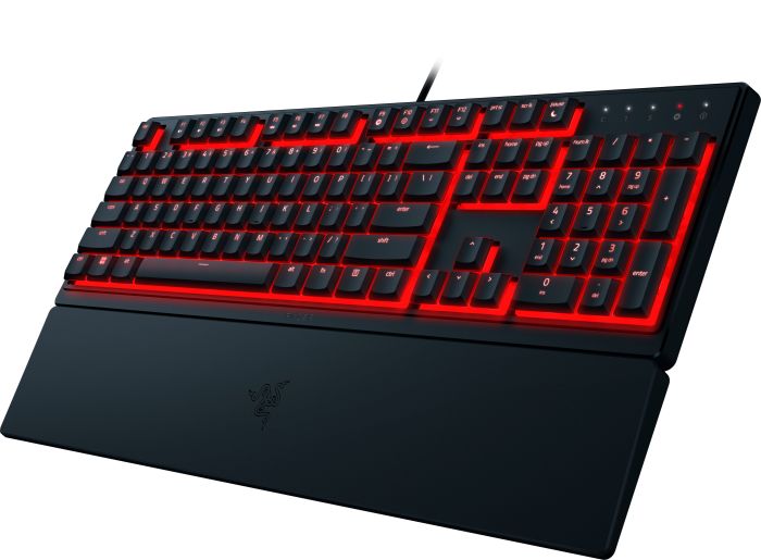 Razer Keyboard membrane Ornata V3 X 104key, USB-A, EN/UK, RGB, black