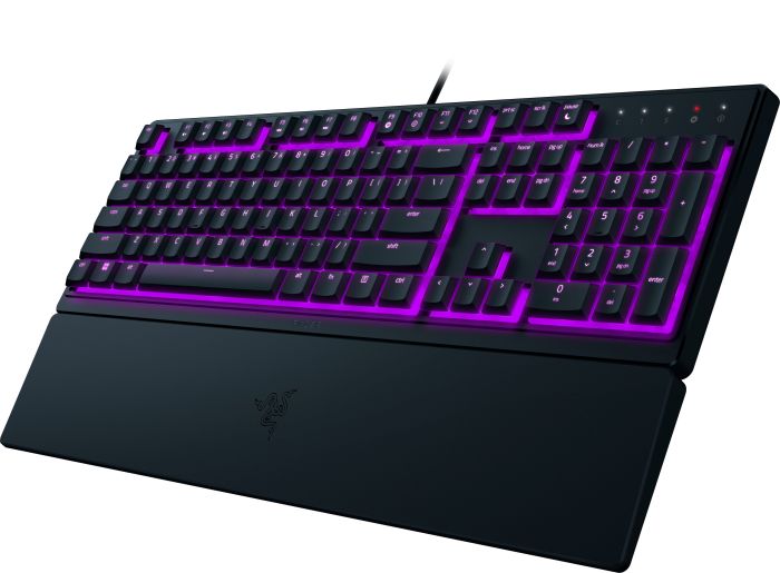 Razer Keyboard membrane Ornata V3 X 104key, USB-A, EN/UK, RGB, black