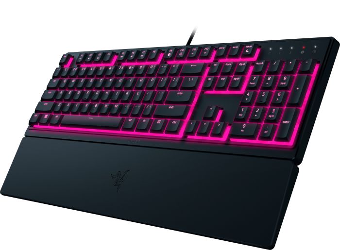 Razer Keyboard membrane Ornata V3 X 104key, USB-A, EN/UK, RGB, black