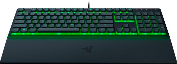 Razer Keyboard membrane Ornata V3 X 104key, USB-A, EN/UK, RGB, black