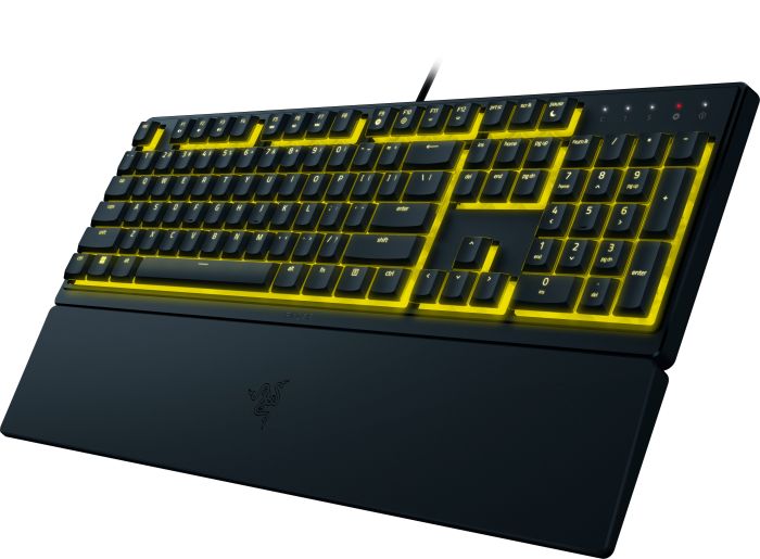 Razer Keyboard membrane Ornata V3 X 104key, USB-A, EN/UK, RGB, black