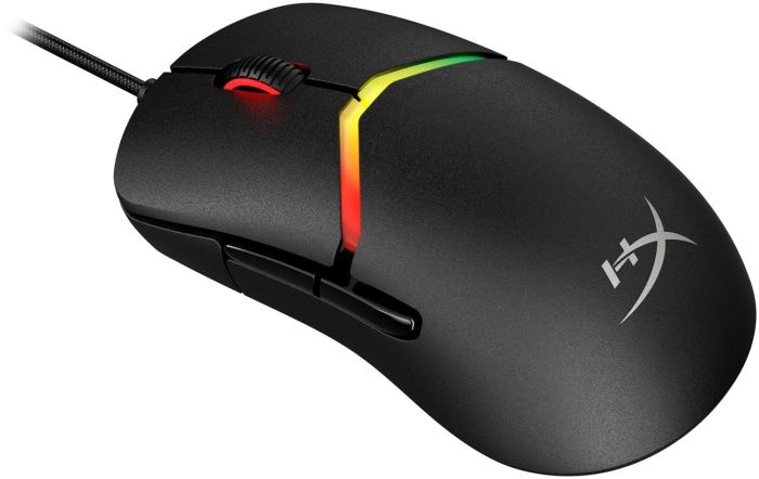 HyperX Pulsefire SAGA, RGB, USB-A, black