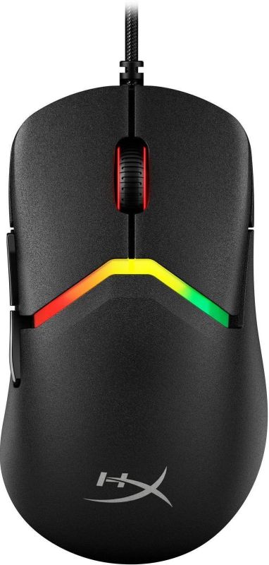 HyperX Pulsefire SAGA, RGB, USB-A, black