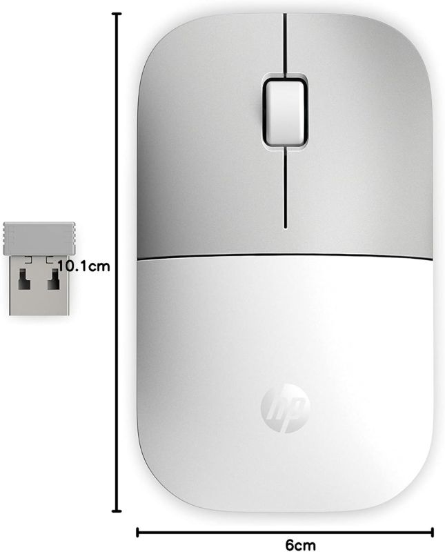 HP Mouse OPT Z3700 Ceramic, WL, white