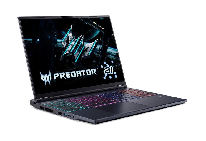 Acer Notebook Predator Helios Neo 16 PHN16-73 16" WQXGA, Intel U9-275HX, 32GB, F1TB, NVD5070Ti-12, Lin