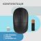 Mouse 2E MF218 Silent, WL/BT, black