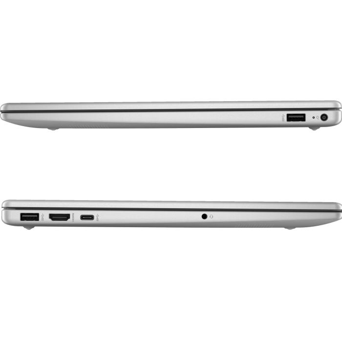 Ноутбук HP 15-fd2008ua 15.6" FHD IPS AG, Intel U7-255U, 32GB, F1TB, UMA, DOS, сріблястий