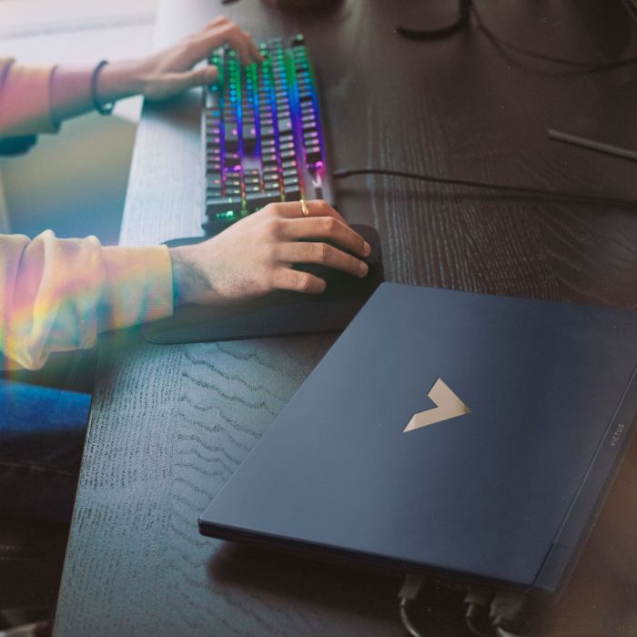 Ноутбук HP Victus 15-fa2015ua 15.6" FHD IPS AG, Intel 5-210H, 24GB, F1TB, NVD5060-8, DOS, синій