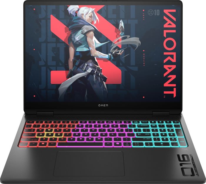 Ноутбук HP OMEN MAX 16-ah0043ua 16" 2.5K IPS AG, Intel U9-275HX, 64GB, F2TB, NVD5090-24, DOS, чорний