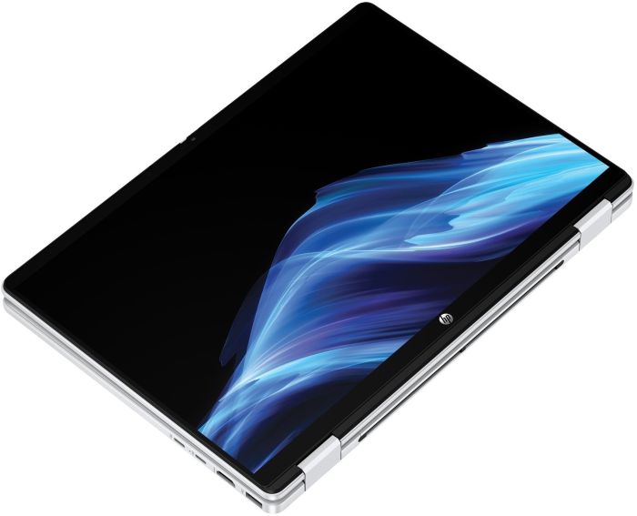 Ноутбук HP OmniBook 5 Flip x360 14" WUXGA IPS Touch, Intel 3-100U, 8GB, F512GB, UMA, DOS, сріблястий