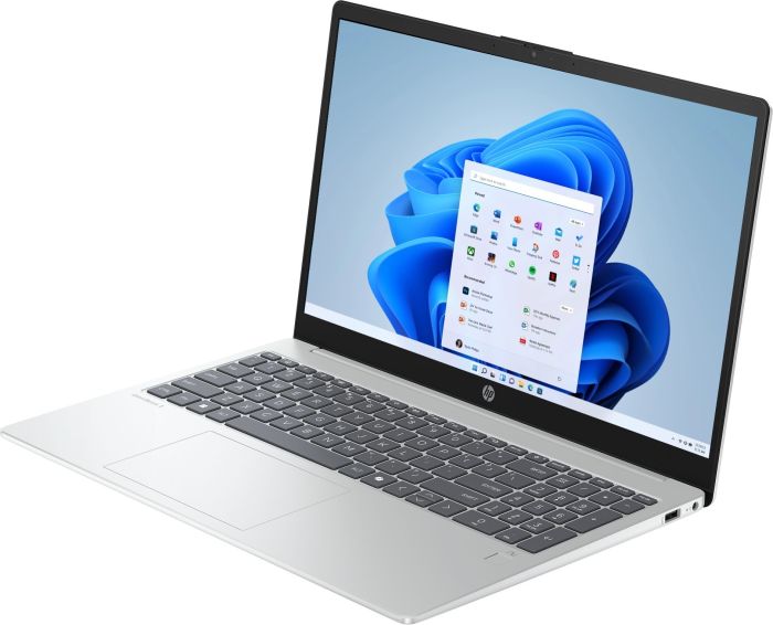 HP Notebook OmniBook 3 15-fn0006ua 15.6" FHD IPS AG, AMD AI 5 340, 24GB, F1TB, UMA, Win11, сріблястий