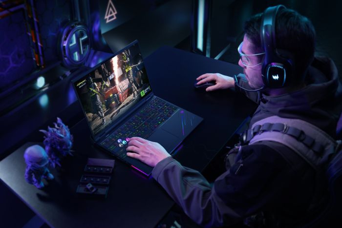 Ноутбук Acer Predator Helios 16 PH16-73 16" OLED, Intel U9-275HX, 32GB, F1TB, NVD5070Ti-12, Lin, чорний