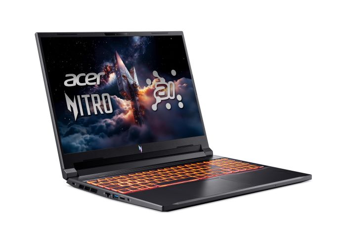 Acer Notebook Nitro V 16 ANV16-61 16" WUXGA IPS, AMD R9-365, 32GB, F1TB, NVD5070-8, Lin, black