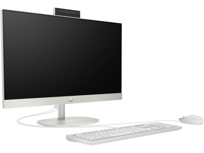 HP AiO 245-G10 23.8" FHD IPS AG, AMD R3-7320U, 8GB, F512GB, UMA, WiFi, kb+m, Win11P, white