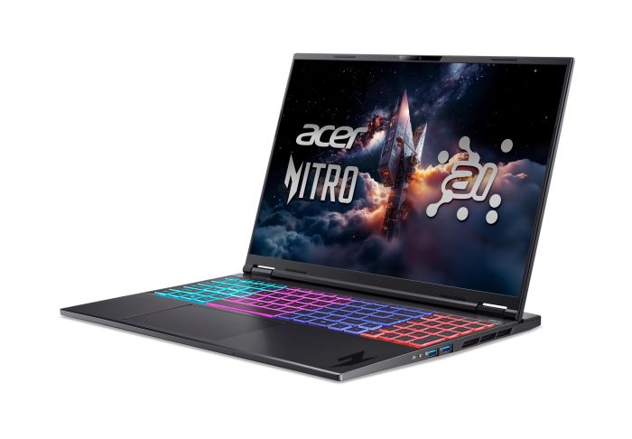 Ноутбук Acer Nitro 16S AN16S-61 16" WUXGA IPS, AMD R7-350, 32GB, F1TB, NVD5060-8, Lin, чорний