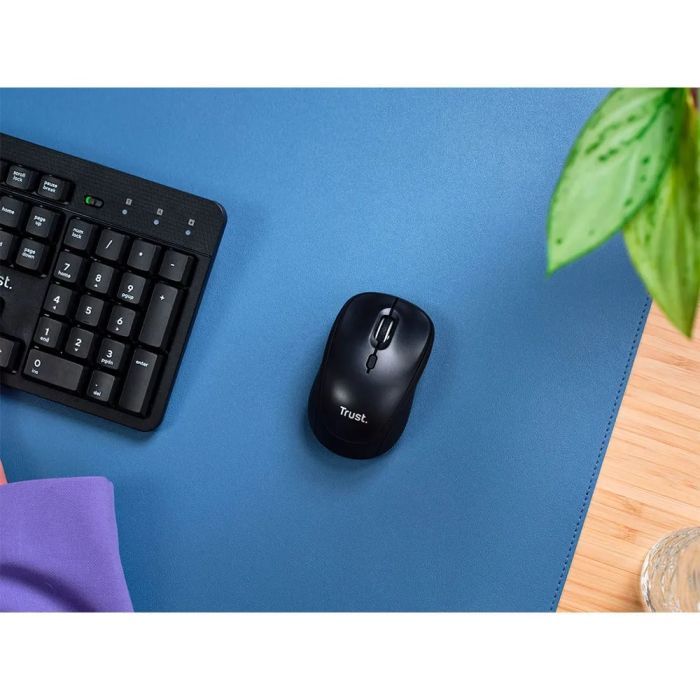 Mouse Trust Yvi+ Compact Multi-Device, WL/BT/USB-A, black