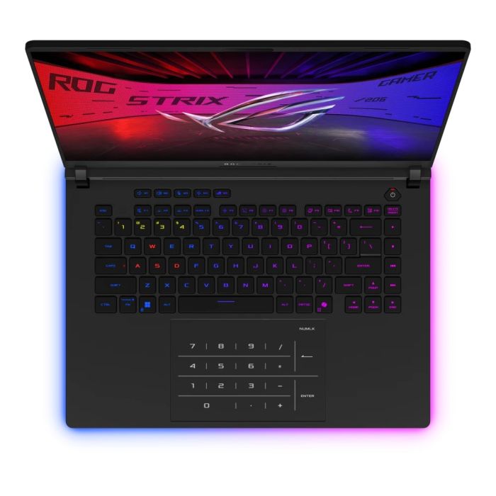 ASUS Notebook ROG Strix SCAR 16 G635LX-RW205W 16" WQXGA IPS, Intel Ultra 9 275HX, 64GB, F1TB, NVD5090-24, Win11, Black