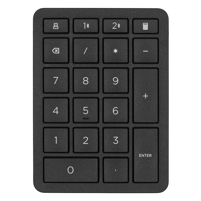 Клавіатура мембранна HP 960 BLK Ergonomic split-zone, 112key, BT, EN/UK, чорний