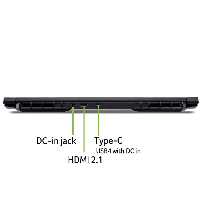 Acer Notebook Nitro V 17 ANV17-41 17.3" FHD IPS, AMD R7-260, 32GB, F2TB, NVD5070-8, Lin, black