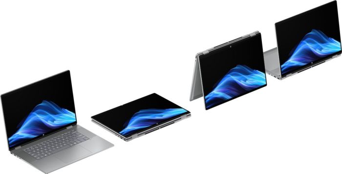 HP Notebook OmniBook X Flip x360 16-ar0001ua 16" WUXGA IPS Touch, AMD AI 7 350, 24GB, F1TB, UMA, Win11, сірий