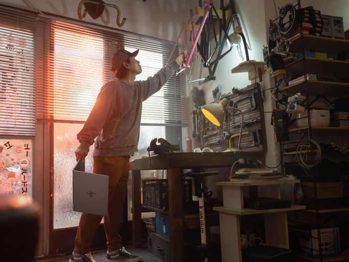 HP Notebook OmniBook X Flip x360 16-ar0001ua 16" WUXGA IPS Touch, AMD AI 7 350, 24GB, F1TB, UMA, Win11, сірий