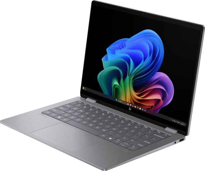 HP Notebook OmniBook X Flip x360 14-fk0000ua 14" 3K OLED Touch, AMD AI 7 350, 32GB, F1TB, UMA, Win11, сірий