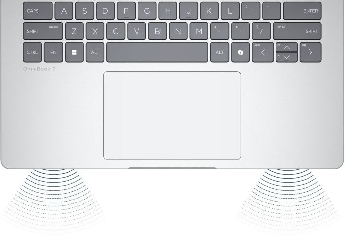 Ноутбук HP OmniBook 7 14-fs0000ua 14" WUXGA IPS AG, Intel 5-220H, 24GB, F1TB, UMA, Win11P, сріблястий