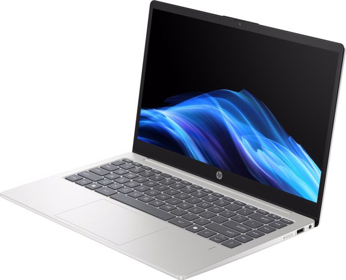 Ноутбук HP 14-hc0003ua 14" FHD IPS AG, Intel U5-225U, 16GB, F1TB, UMA, DOS, сріблястий