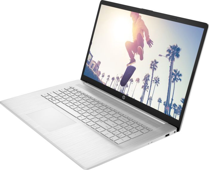 HP Notebook 17-cp2030ua 17.3" FHD IPS AG, AMD R3-7320U, 8GB, F512GB, UMA, DOS, silver