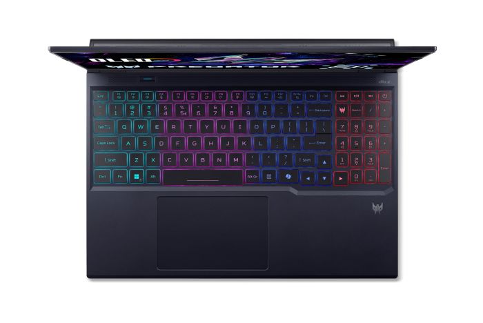 Ноутбук Acer Predator Helios Neo 16 PHN16-73 16" WQXGA IPS, Intel U9-275HX, 64GB, F2TB, NVD5060-8, Lin, чорний