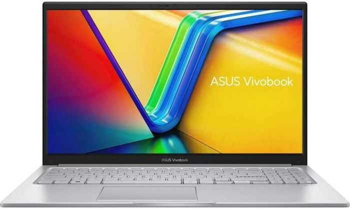 Ноутбук ASUS Vivobook 15 X1504VA-BQ3833WS 15.6" FHD IPS, Intel 5 120U, 16GB, F512GB, UMA, Win11, Серебристый