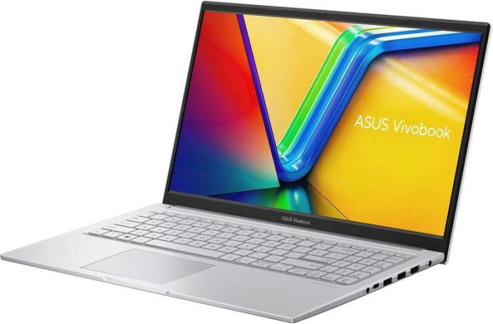 Ноутбук ASUS Vivobook 15 X1504VA-BQ3833WS 15.6" FHD IPS, Intel 5 120U, 16GB, F512GB, UMA, Win11, Серебристый