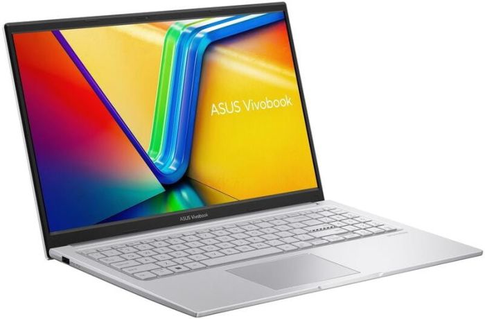 Ноутбук ASUS Vivobook 15 X1504VA-BQ3833WS 15.6" FHD IPS, Intel 5 120U, 16GB, F512GB, UMA, Win11, Серебристый
