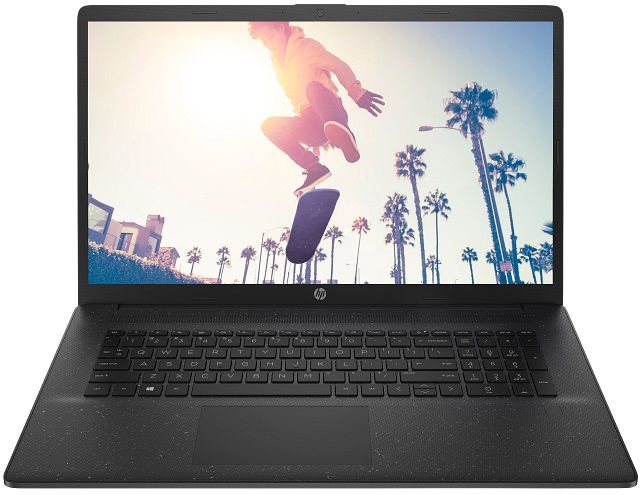 HP Notebook 17-cp2029ua 17.3" FHD IPS AG, AMD R5-7520U, 16GB, F512GB, UMA, DOS, black