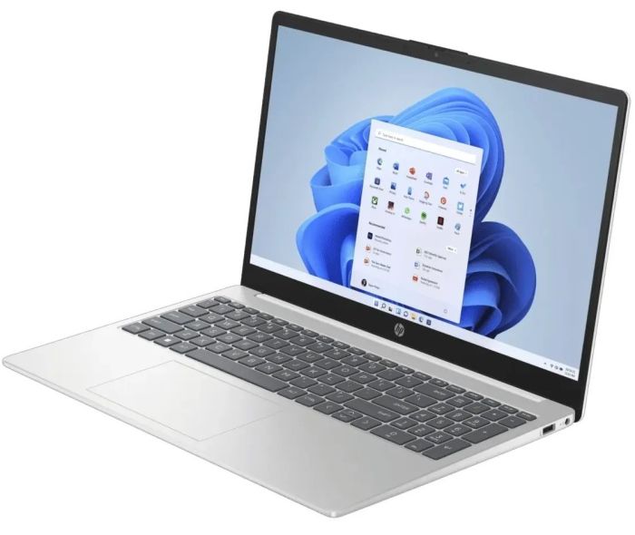 Ноутбук HP 15-fd0191ua 15.6" FHD IPS AG, Intel 5-120U, 16GB, F512GB, UMA, DOS, білий