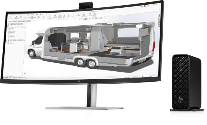 Робоча станція HP Z2 Mini G1i, Intel U7-265, 16GB, F512GB, NVD A1000-8, WiFi, кл+м, Win11P