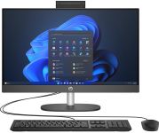 Комп'ютер персональний моноблок HP 240-G10 23.8" FHD IPS AG, Intel i5-1334U, 16GB, F512GB, UMA, WiFi, кл+м, 2р, Win11P, чорний