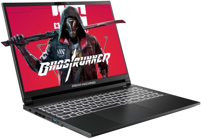 Ноутбук Dream Machines RT5060-15 15.6FHD+ IPS, AMD AI 9 HX 370, 32GB, F2TB, NVD5060-8, DOS, чорний