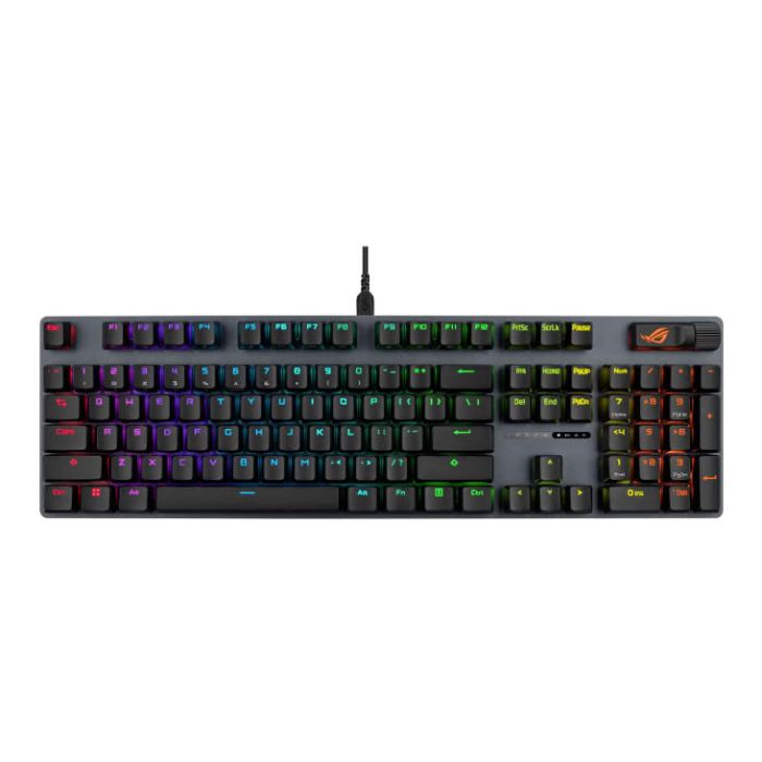 Клавіатура механічна ASUS ROG Strix Scope II X, 104key, USB-A, EN/UK, RGB, чорний