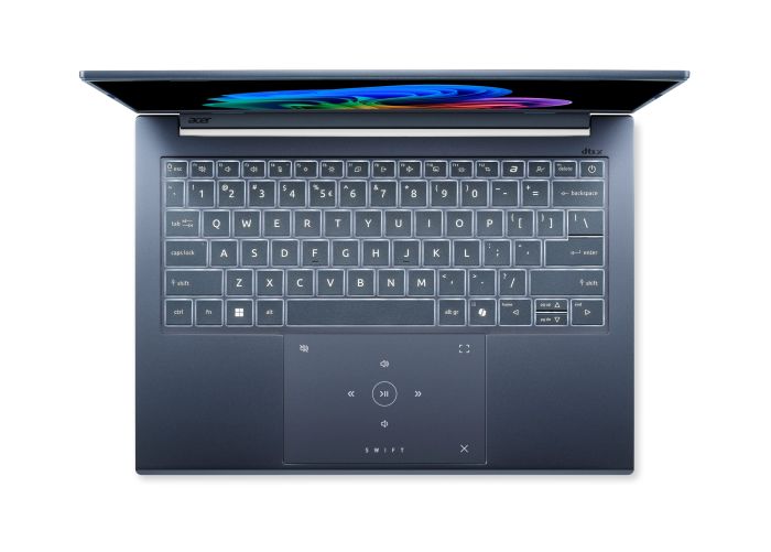 Ноутбук Acer Swift Go 14 SFG14-75 14" WUXGA OLED, Intel U9-288V, 32GB, F1TB, UMA, Win11, синій